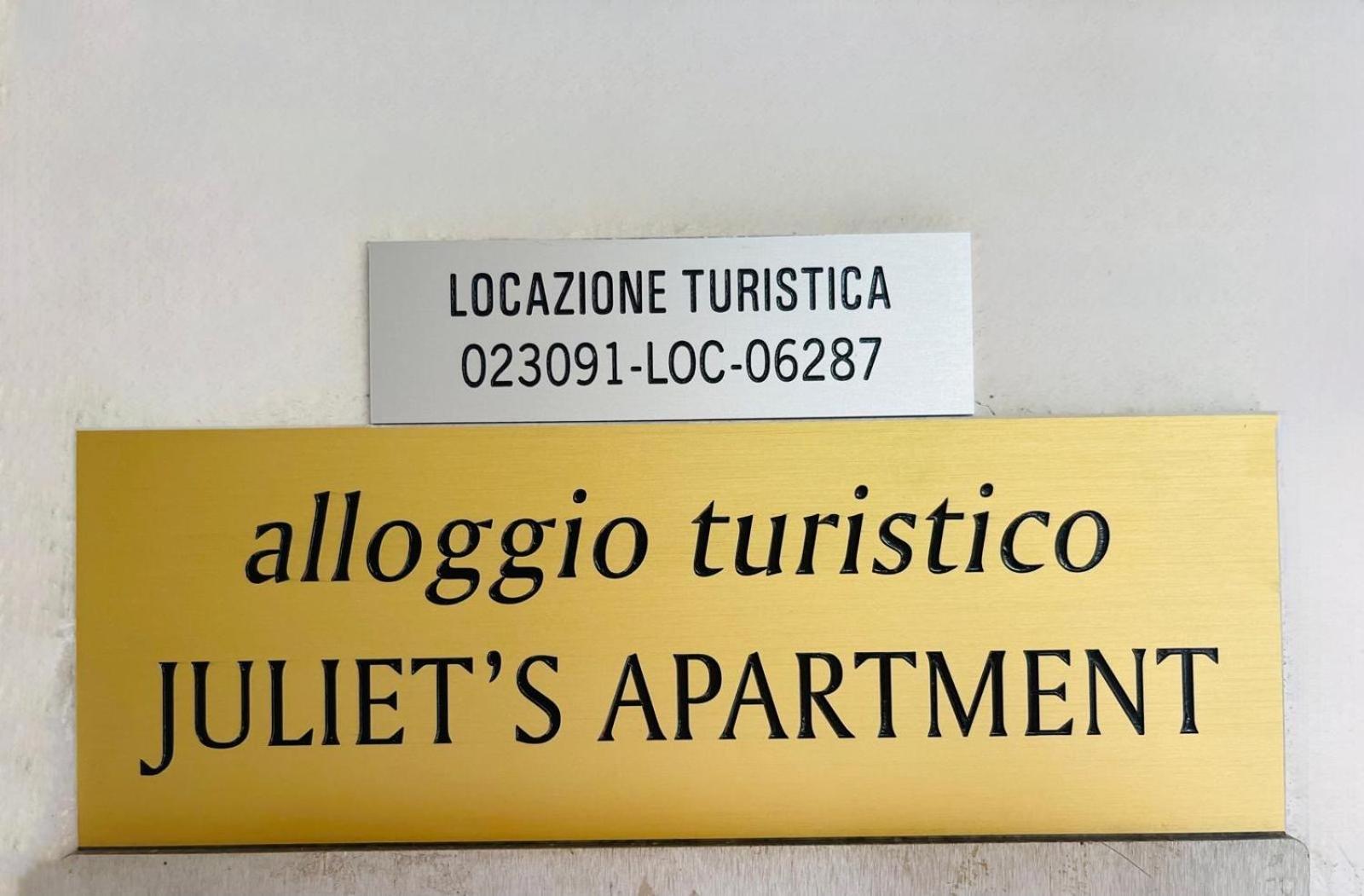 Juliet'S Apartment Верона Екстер'єр фото