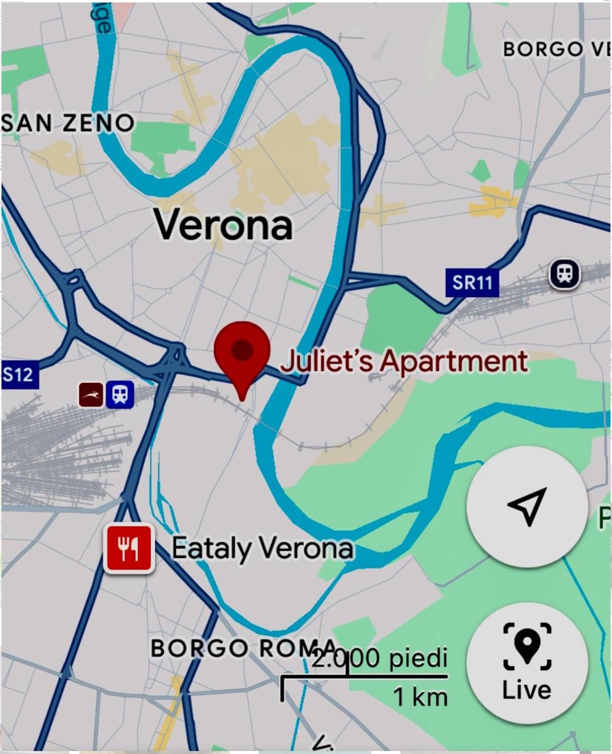 Juliet'S Apartment Верона Екстер'єр фото